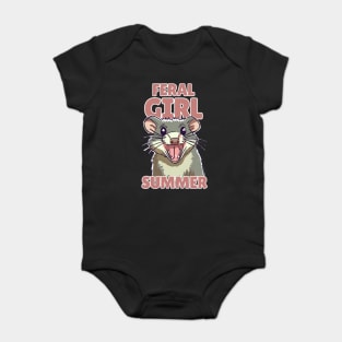 Feral Girl Summer Baby Bodysuit